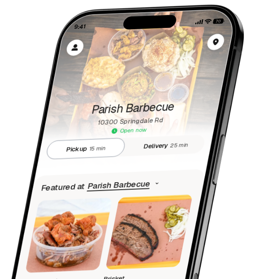 Parish Barbecue app preview